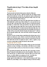 Thuyết nhân trị là gì ? Tìm hiểu về học thuyết nhân trị