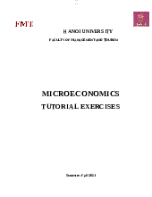 10 Principles of economics and thinking like an economist - Kinh tế vi mô | Trường Đại học Hà Nội