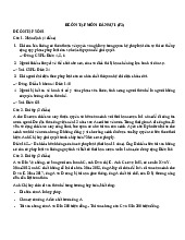 Đề ôn thi môn luật dân sự | Trường Đại học Luật, Đại học Quốc gia Hà Nội