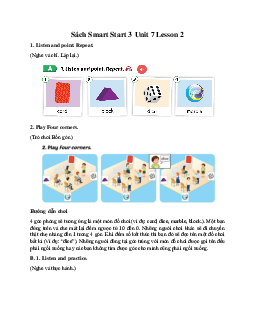 Giải SGK Unit 7 Lesson 2 | Tiếng anh 3 Smart Start