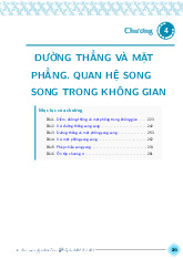 Chuyên đề Toán 11 chương quan hệ song song trong không gian