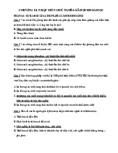 TOP câu hỏi trắc nghiệm Môn Chủ nghĩa xã hội khoa học | Trường Đại học Bách khoa - Đại học Quốc gia Thành phố Hồ Chí Minh