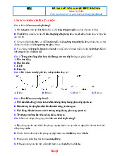 Bộ 20 Đề Thi Thử Tốt Nghiệp THPT 2025 Vật Lí Có Lời Giải Chi Tiết