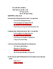 Bài tập Trắc nghiệm Kinh tế vi mô - Chủ nghĩa xã hội khoa học | Đại học Mở Thành phố Hồ Chí Minh