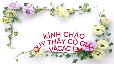 Giáo án điện tử Khoa học tự nhiên 7 Bài Cánh diều: Bài tập chủ đề 5