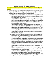Đề cương môn Luật hiến pháp - Trường Đại học lao động -  xã hội
