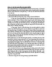 Tổng hợp câu hỏi về đầu tư phát triển và quản lý đầu tư tại Việt Nam | Môn Kinh tế đầu tư - Đại học Kinh Tế Quốc Dân