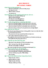 Trắc Nghiệm Quản trị dự án | Đại học Hoa Sen