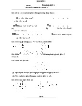 Bài nộp 1 - Đề thi toán cao cấp 1 (Giải hệ phương trình và định thức) | Đại học Kiến trúc Thành phố Hồ Chí Minh
