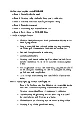Các bước áp dụng tiêu chuẩn ISO 14001 môn Môi trường và lợi thế cạnh tranh   | Học viện Nông nghiệp Việt Nam