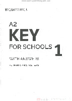 Cambridge A2 Key for Schools 1