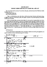 Cách thức kiểm tra và phương pháp làm bài