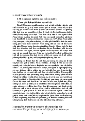Chương 3. Phần V. triết học về con người - Triết học Mác - Lênin | Trường Đại học Mở Hà Nội