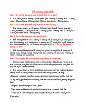 TOP 18 câu hỏi tự luận có đáp án của đề cương học phần Giải phẫu cơ bản | Trường Đại học Phenikaa