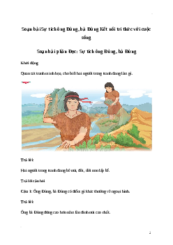 Soạn bài: Sự tích ông Đùng, bà Đùng Tiếng Việt 3 | Kết nối tri thức