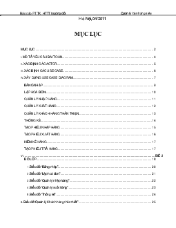 Quản Lý Bán Hàng Siêu Thị | Học viện Nông nghiệp Việt Nam