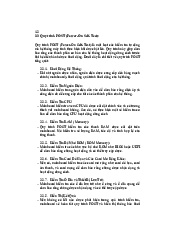 Tài liệu ôn tập Quy trình POST (Power-On Self-Test) - Công nghệ thông tin | Đại học Bà Rịa- Vũng Tàu