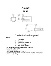 Thiết Kế Hệ Dẫn Động Cơ Khí | Môn Cơ khí chế tạo máy - Trường Cao đẳng Công nghệ Thủ Đức