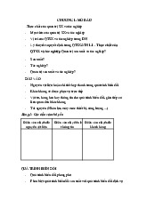 Chương 1 mở đầu môn Quản trị sản xuất và tác nghiệp | Học viện Nông nghiệp Việt Nam