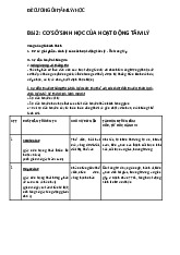 Đề cương ôn tập Tâm lý học Y học | Đại học Y khoa Phạm Ngọc Thạch