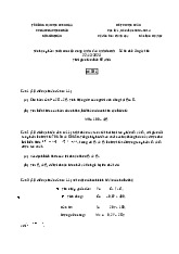Đề Thi Kết Thúc Học Phần Toán Cao Cấp Trong Kinh Tế - FFS 2023. Môn Toán cao cấp | Đại học Trường Đại học Phenika.