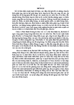Lý thuyết "Biến động thế giới và tác động đến Việt Nam"