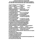 SÁCH TRẮC NGHIỆM ĐỊA LÍ 11 - KINH TẾ VÀ CÁC MỐI QUAN HỆ TOÀN CẦU