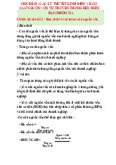 Chủ đề II: các lý thuyết kinh điển về cơ cấu nguồn vốn từ truyền thống đến hiện đại (nhóm 21) môn Kinh tế vi mô 1 | Học viện Tài chính