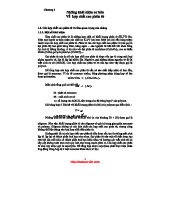 Chương 1: Hợp Chất Cao Phân Tử và Tầm Quan Trọng Của Chúng