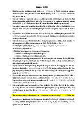 Đề cương bài tập vật liệu công trình | Trường đại học kiến trúc Hà Nội