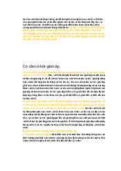 Cơ cấu xã hội chương 5 | CNXHKH