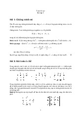 Bài tập 3 Toán rời rạc thầy Trần Vĩnh Đức | Trường Đại học Bách khoa Hà Nội
