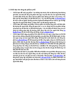 Lý thuyết về Chiến lược cho từng sản phẩm cụ thể