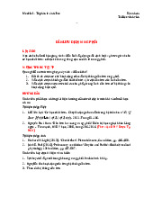 Tài liệu phần Dẫn lưu dịch màng phổi môn Vật lý lý sinh | Trường Đại học Y Dược Thành phố Hồ Chí Minh