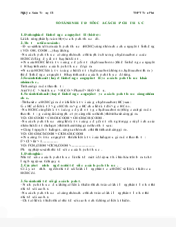 So sánh nhiệt độ sôi của các hợp chất hữu cơ? | Hóa học 12