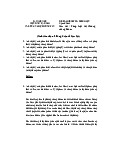 Kiểm tra điều kiện Môn thi: Pháp luật thị trường chứng khoán - Luật kinh tế | Trường đại học Luật, đại học Huế