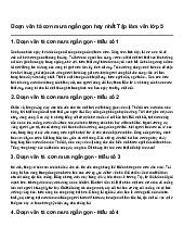 Đoạn văn tả cơn mưa ngắn gọn hay nhất Tập làm văn lớp 5