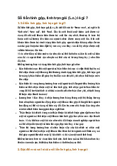 Số tiền tính gộp, tính trọn gói (L.s.) là gì ?