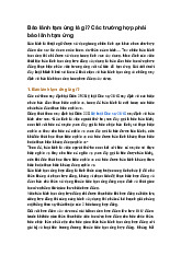 Bảo lãnh tạm ứng là gì? Các trường hợp phải bảo lãnh tạm ứng