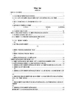 Giáo trình chi tiết môn Vật lý đại cương - Dược