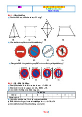 Bộ 10 Đề Ôn Tập Cuối Kỳ 1 Toán 6 Năm Học 2025-2026 Có Đáp Án