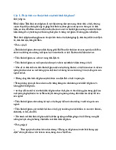 Bài tập Phân tích tình hình tội phạm môn Tội phạm học | Trường Đại học Luật Hà Nội
