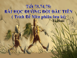 Bài 6.1: Bài học đường đời đầu tiên | Bài giảng PowerPoint Ngữ Văn 6 | Cánh diều