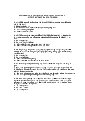 Câu hỏi ôn tập môn Lịch sử đảng ( học kỳ 223_ KH3 năm 2022- 2023) | Đại học Văn Lang