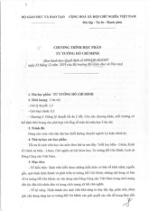 Tóm Tắt và Phân Tích môn Tư tưởng Hồ Chí Minh | Trường Đại học Khoa học Tự nhiên, Đại học Quốc gia Thành phố Hồ Chí Minh
