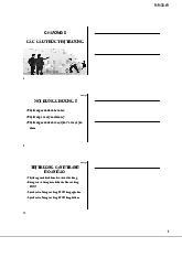 Bài Giảng Kinh Tế Vi Mô - Chương 5: Các Cấu Trúc Thị Trường | Trường Đại học Thương Mại