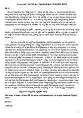 Luyện chuyên đề Người lái đò sông Đà | Học viện Hành chính Quốc gia