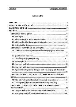 Tiểu luận môn Mạng máy tính về chuyên đề "Công nghệ Blockchain" | Học viện Công nghệ Bưu chính Viễn thông