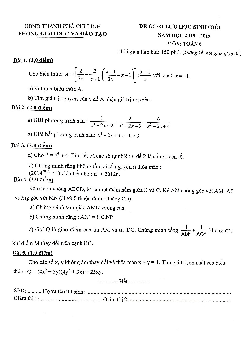 Đề giao lưu HSG Toán 8 năm 2018 – 2019 phòng GD&ĐT Chí Linh – Hải Dương
