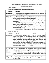 Đề Cương Ôn Tập Học Kỳ 1 Ngữ Văn 7 Chân Trời Sáng Tạo 2024-2025